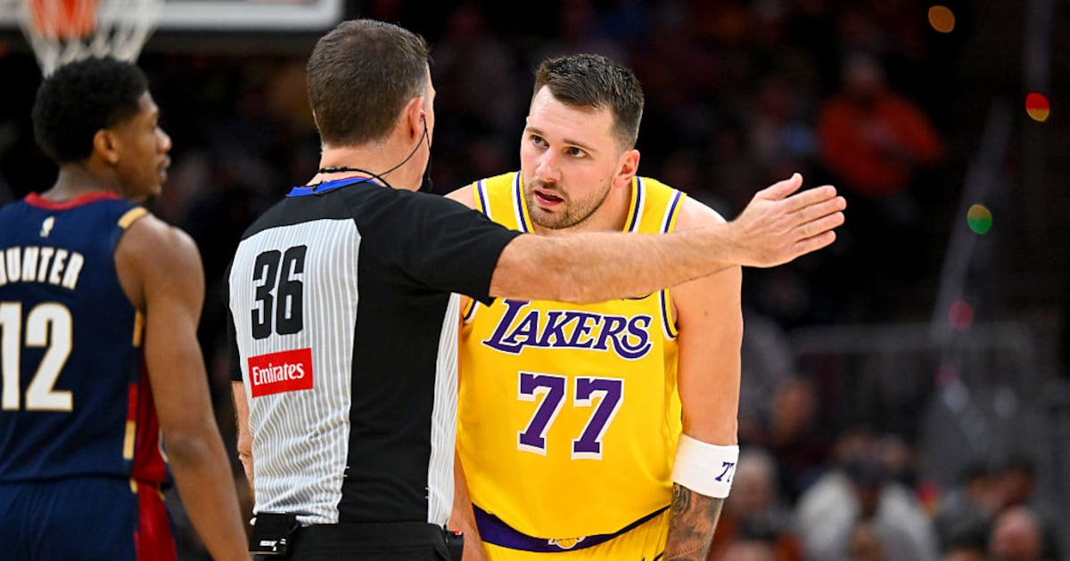 Rocket Arena court issues again in the spotlight after Doncic fall