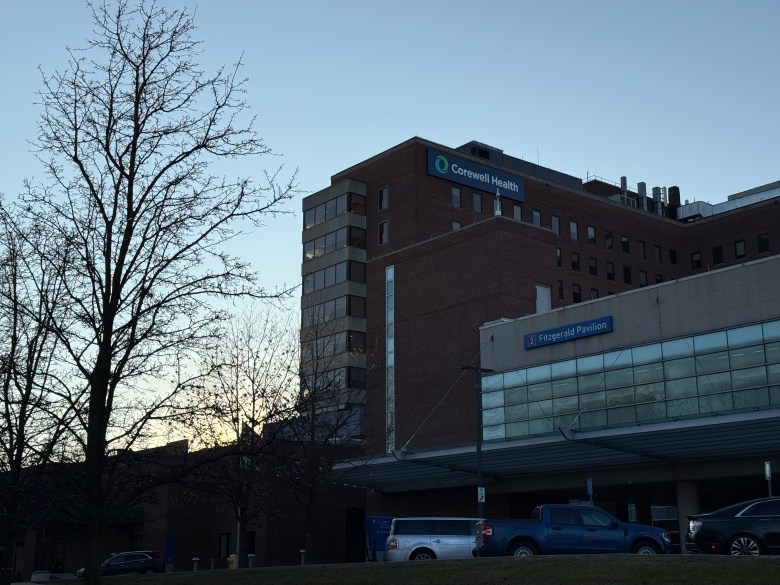 Exterior of a hospital