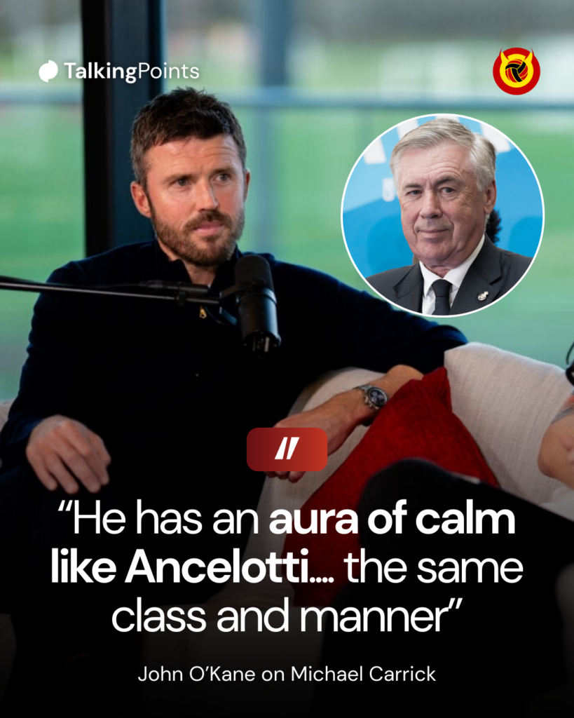 Carrick / Ancelotti graphic