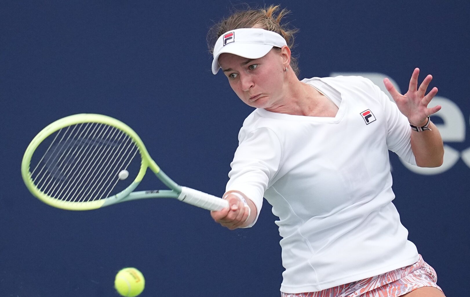 Barbora Krejcikova in action ahead of the Australian Open.