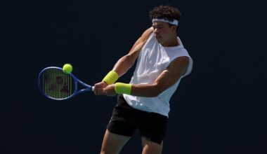 Ben Shelton will be in first-round action at ATP Washington.