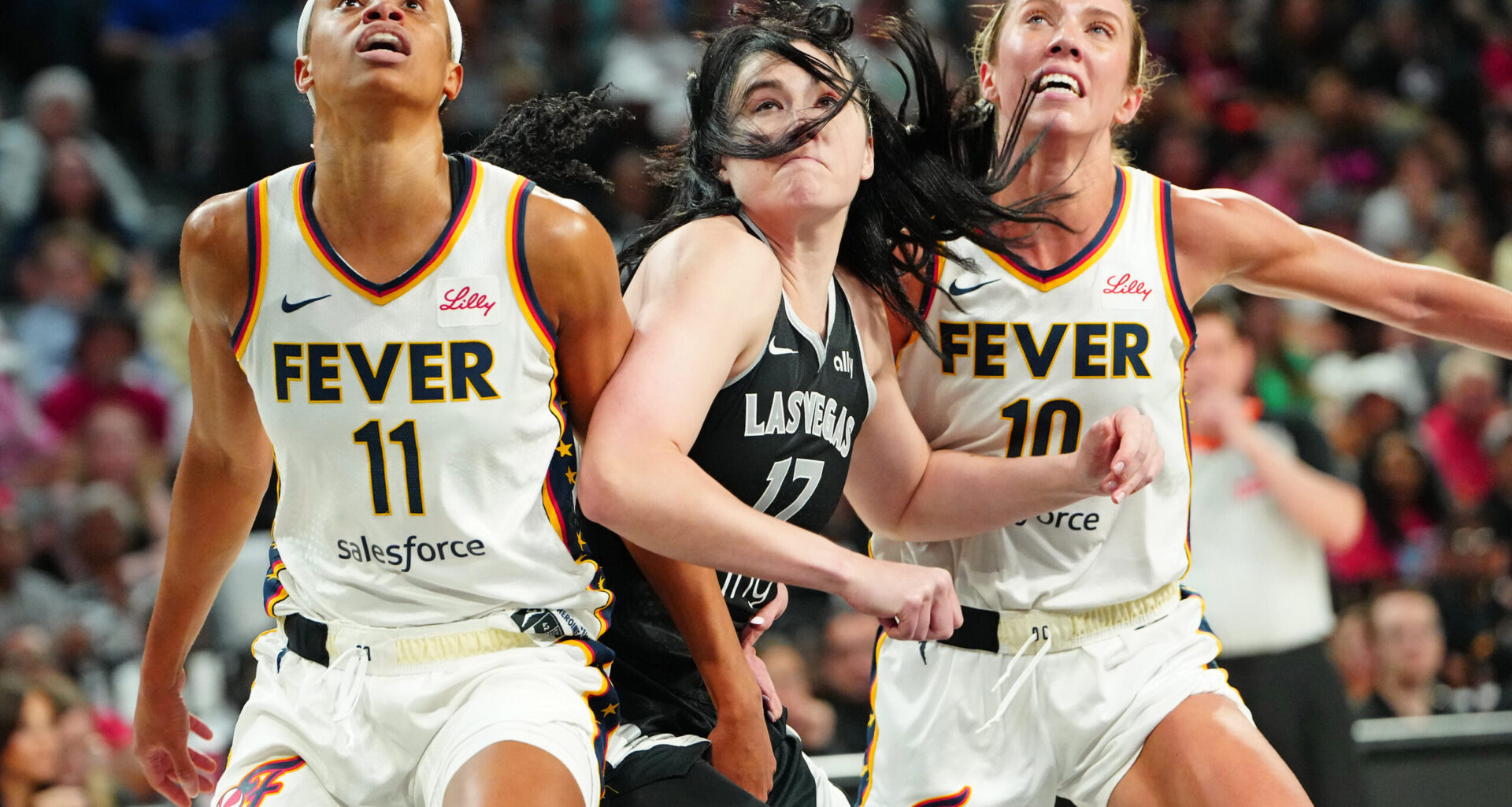 The Indiana Fever fought to the end, and they did it together
