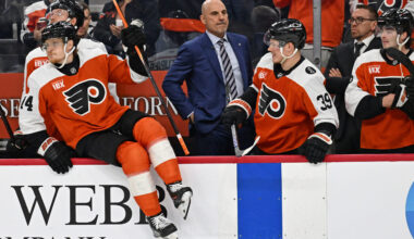 Rick Tocchet shakes up Flyers lineup as Jamie Drysdale returns