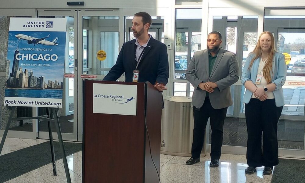 United Airlines adding daily Chicago/La Crosse service