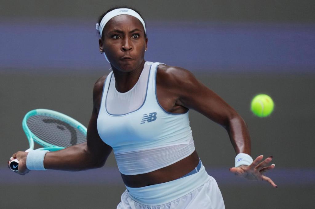 Coco Gauff clarifies comments on American tennis fans before surprising loss – Chicago Tribune