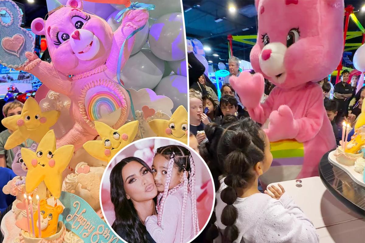 Inside Kim Kardashian's daughter Chicago's Care Bear-themed 8th birthday party