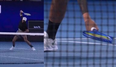 Nick Kyrgios Smashes Racquet After AO 1 Point Slam Defeat To Joanna Garland | Watch | Tennis News