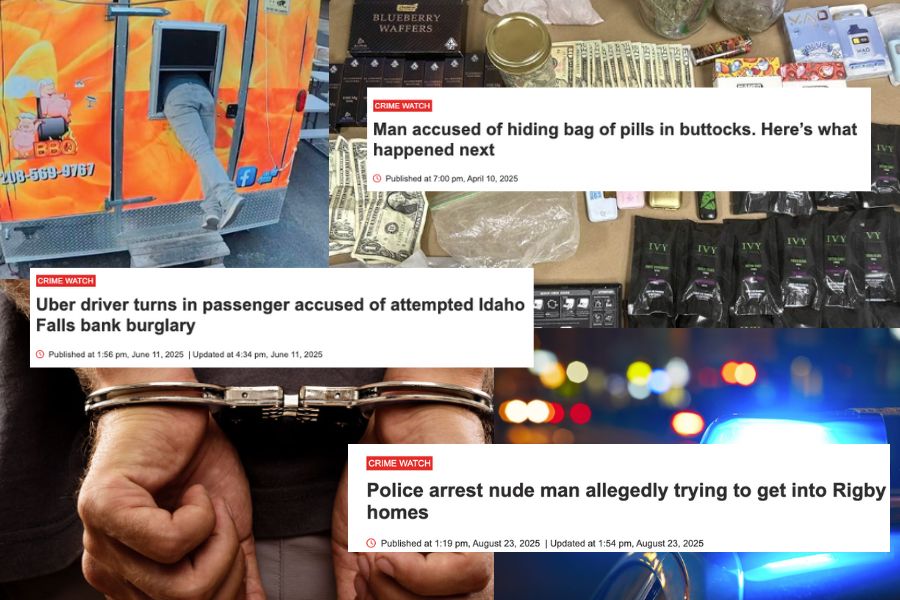 Top 10 craziest crime stories of 2025