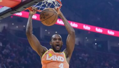 Cavaliers big man Mobley out one to three weeks with injury