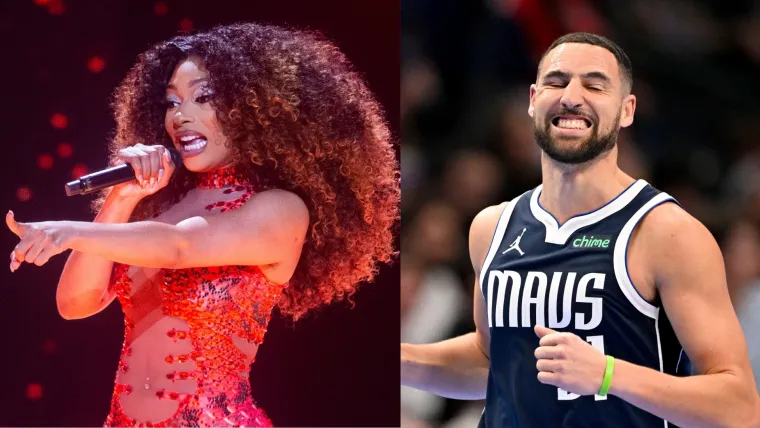 Megan Thee Stallion's steamy mini golf moment with Klay Thompson goes viral image