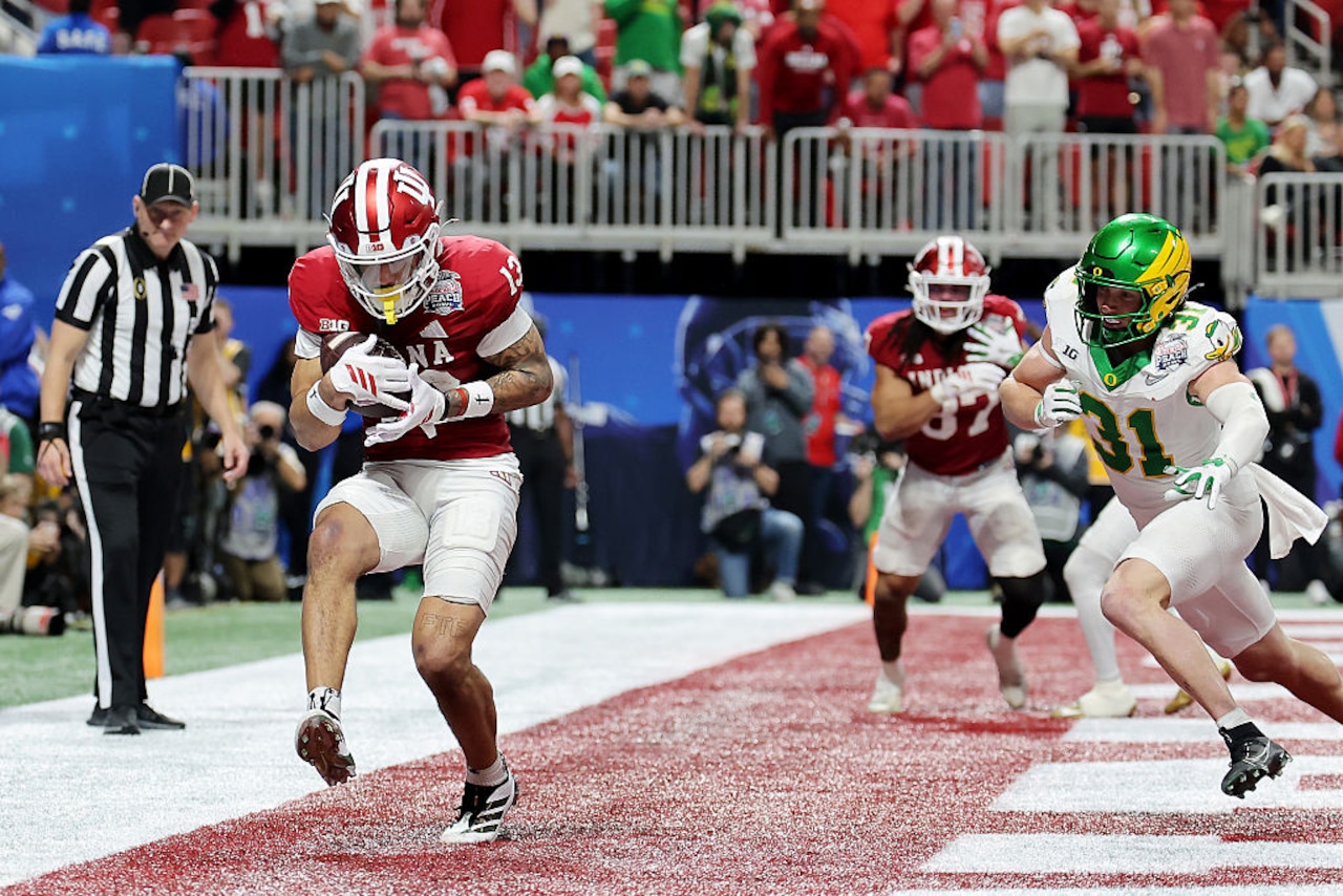 College Football Playoff Semifinal - Chick-fil-A Peach Bowl: Oregon v Indiana