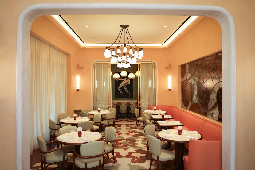 Inside at the new French-Italian restaurant, Mamani, on Friday, Aug. 29, 2025 in Uptown...