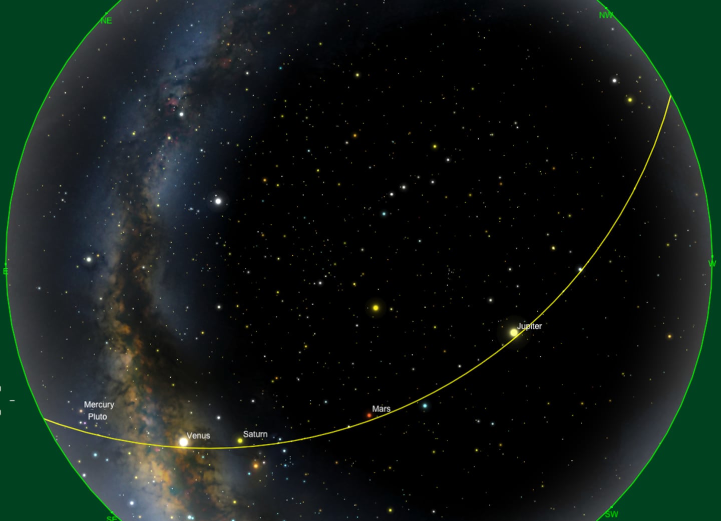 Six planets will be aligned for an extraordinary planetary parade on Feb. 28, visible right after sunset ET.