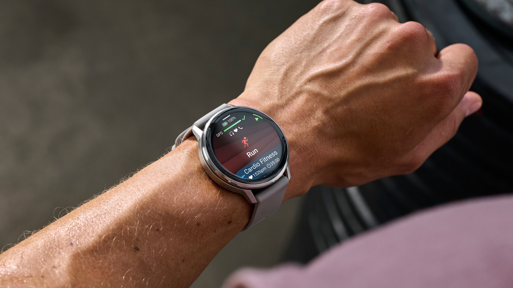 Garmin Venu 4 on wrist