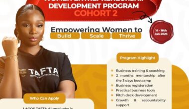 Call for Applications: Women Entrepreneurship Development Program (WEDP)