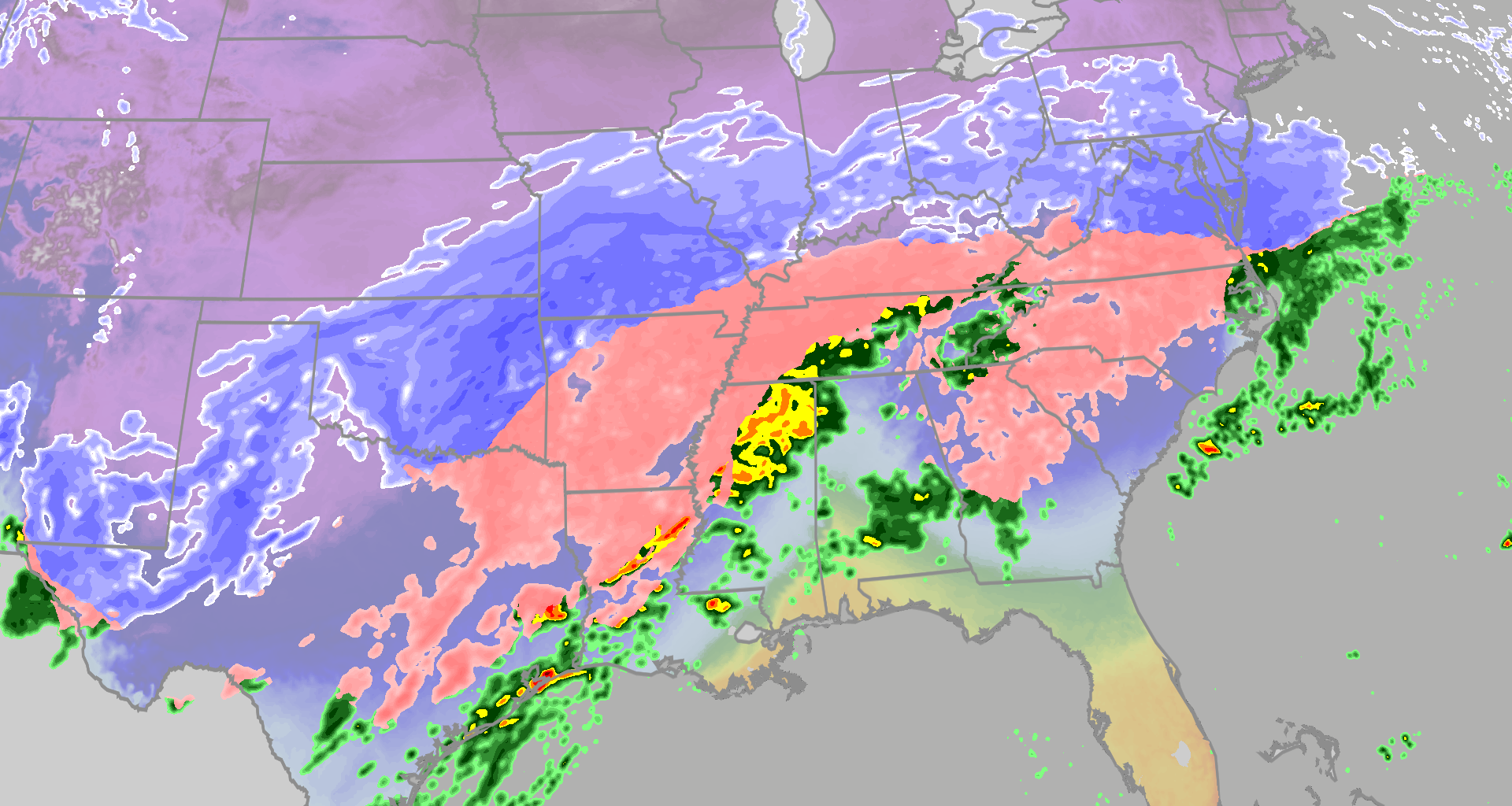 Winter Storm Slams South With Ice, Snow As Midwest, Northeast Wait