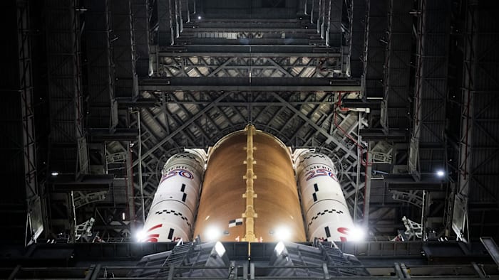 ‘Just around the corner:’ NASA prepares Artemis II for rollout to launch pad at Kennedy Space Center