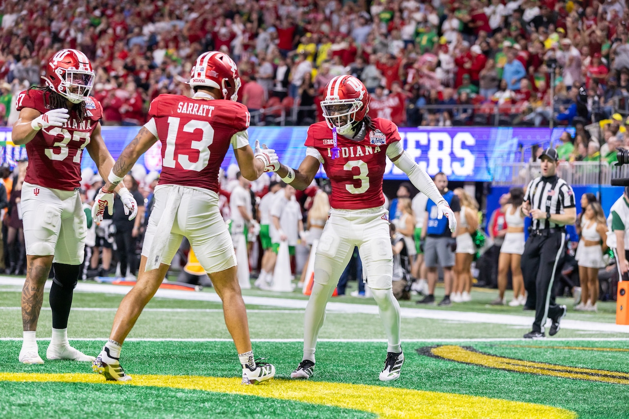 Peach Bowl: No. 1 Indiana Hoosiers vs. No. 5 Oregon Ducks
