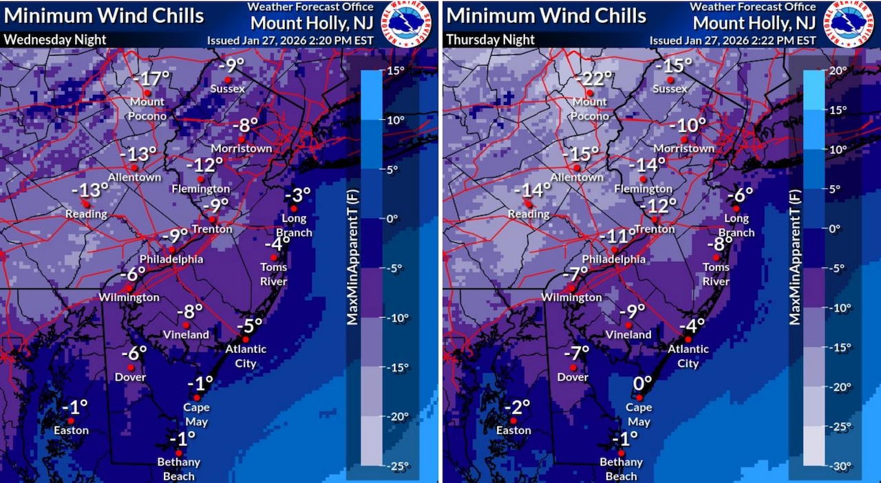 N.J. weather: Snow, snowfall forecast this weekend nor'easter storm threat