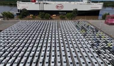 As Trump talks tariffs, his Argentine ally welcomes a first shipload of Chinese EVs