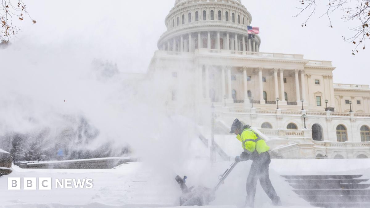 At least 14 killed as US winter storm brings power outages and flight cancellations - live updates