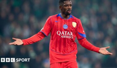 Sporting 2-1 Paris St-Germain: Goalkeeping errors cost holders in shock defeat