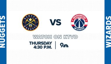 Denver looks to extend road win streak as Nuggets face Wizards on KTVD