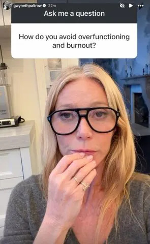 Gwyneth Paltrow/Instagram Gwyneth Paltrow gives advice on mental health