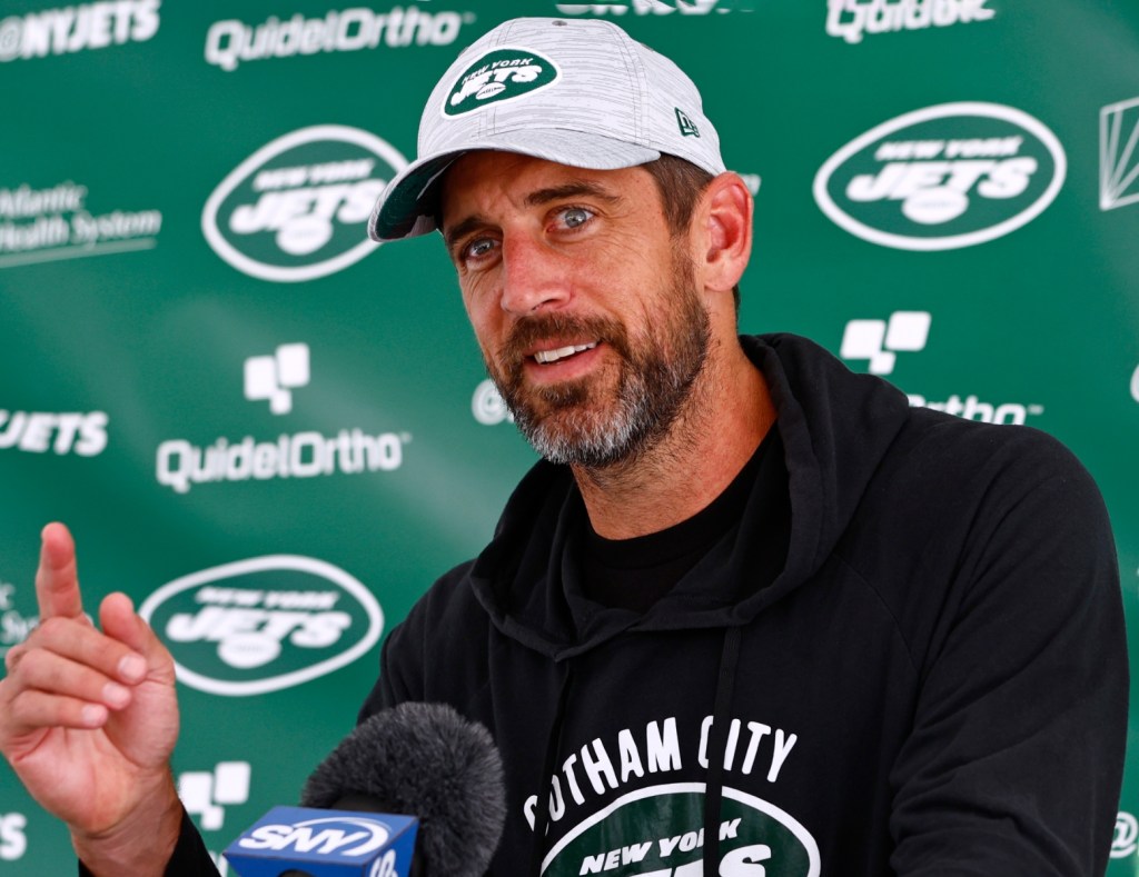 Rumors That Aaron Rodgers' Wife Brittani Is An AI Chatbot Surface