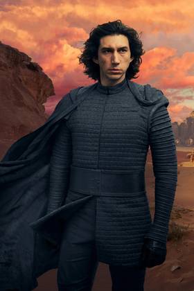 Adam Driver as Ben Solo Kylo Ren in Star Wars