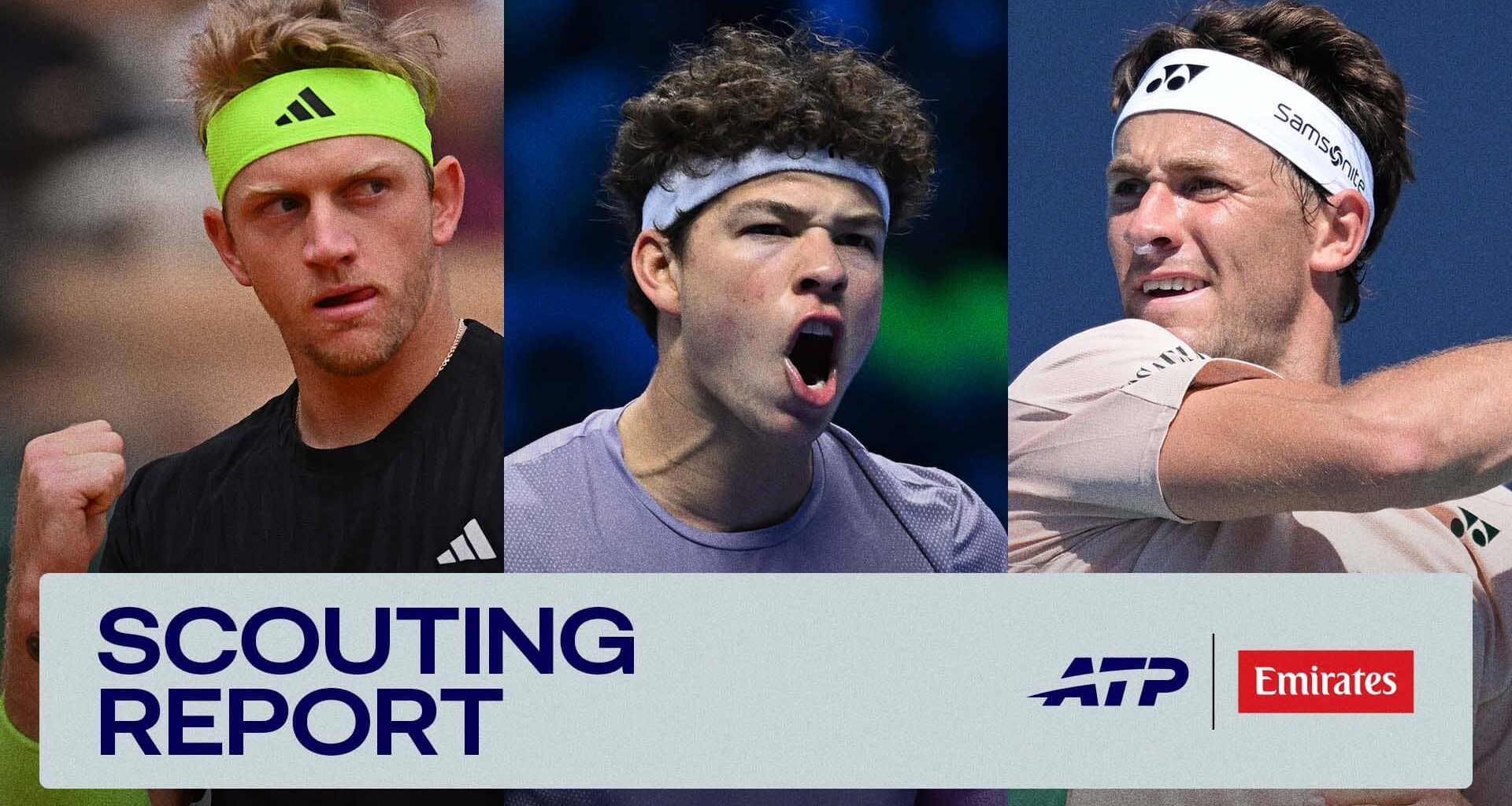 Alejandro Davidovich Fokina, Ben Shelton and Casper Ruud are among those in ATP 250 action across Adelaide and Auckland.