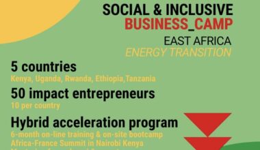 The AFD’s Social & Inclusive Business Camp (SIBC 2026) for young East African Social Entrepreneurs. – Opportunities For Africans