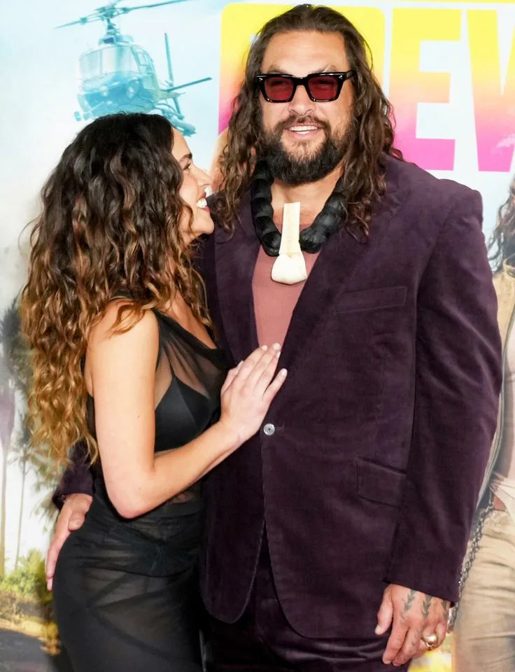 John Nacion/Variety via Getty Adria Arjona and Jason Momoa on Jan. 15, 2026
