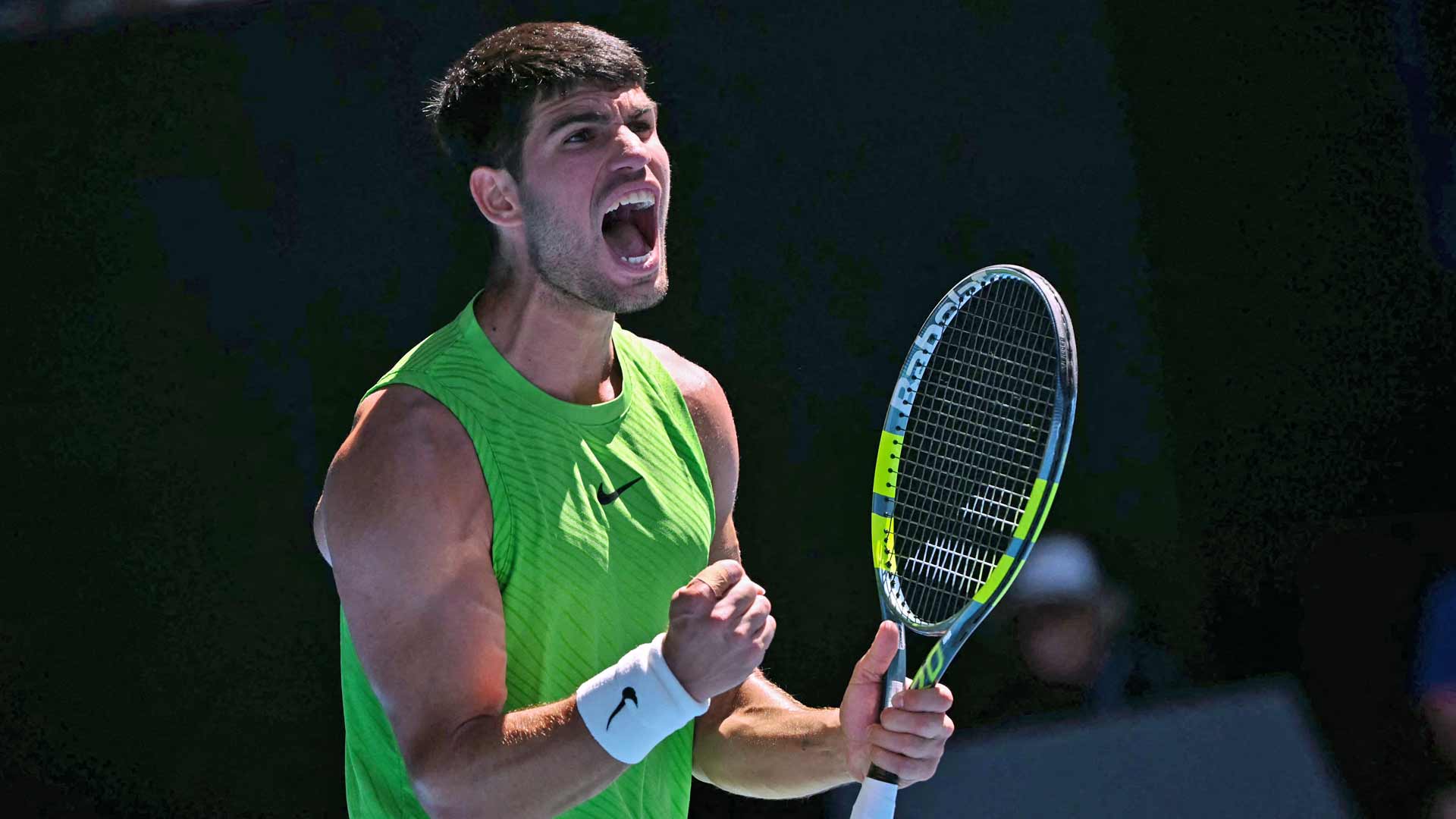 Carlos Alcaraz is bidding to complete a career Grand Slam by winning the Australian Open.