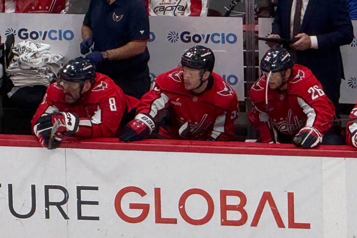 Spencer Carbery liked what he saw from Alex Ovechkin’s new line with Nic Dowd and Ethen Frank: ‘That line was really, really effective’