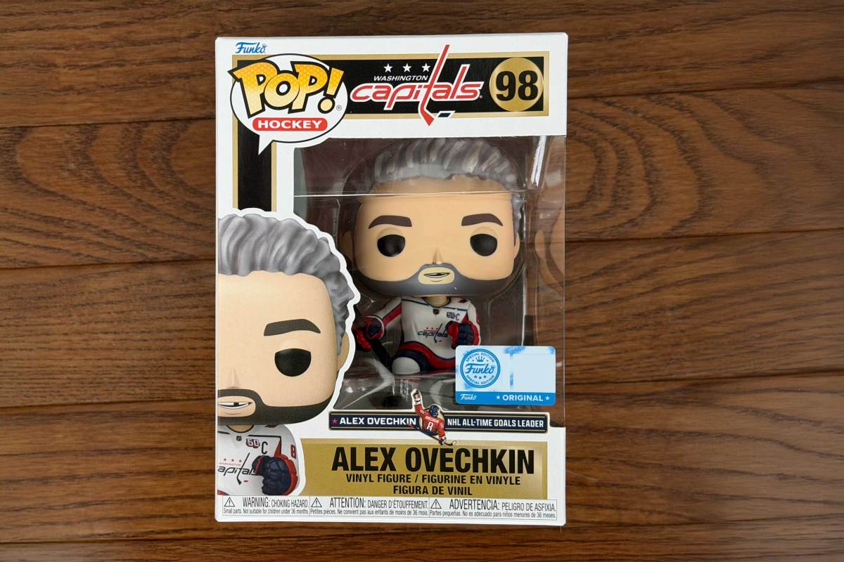 Alex Ovechkin’s NHL goals record gets the Funko Pop treatment