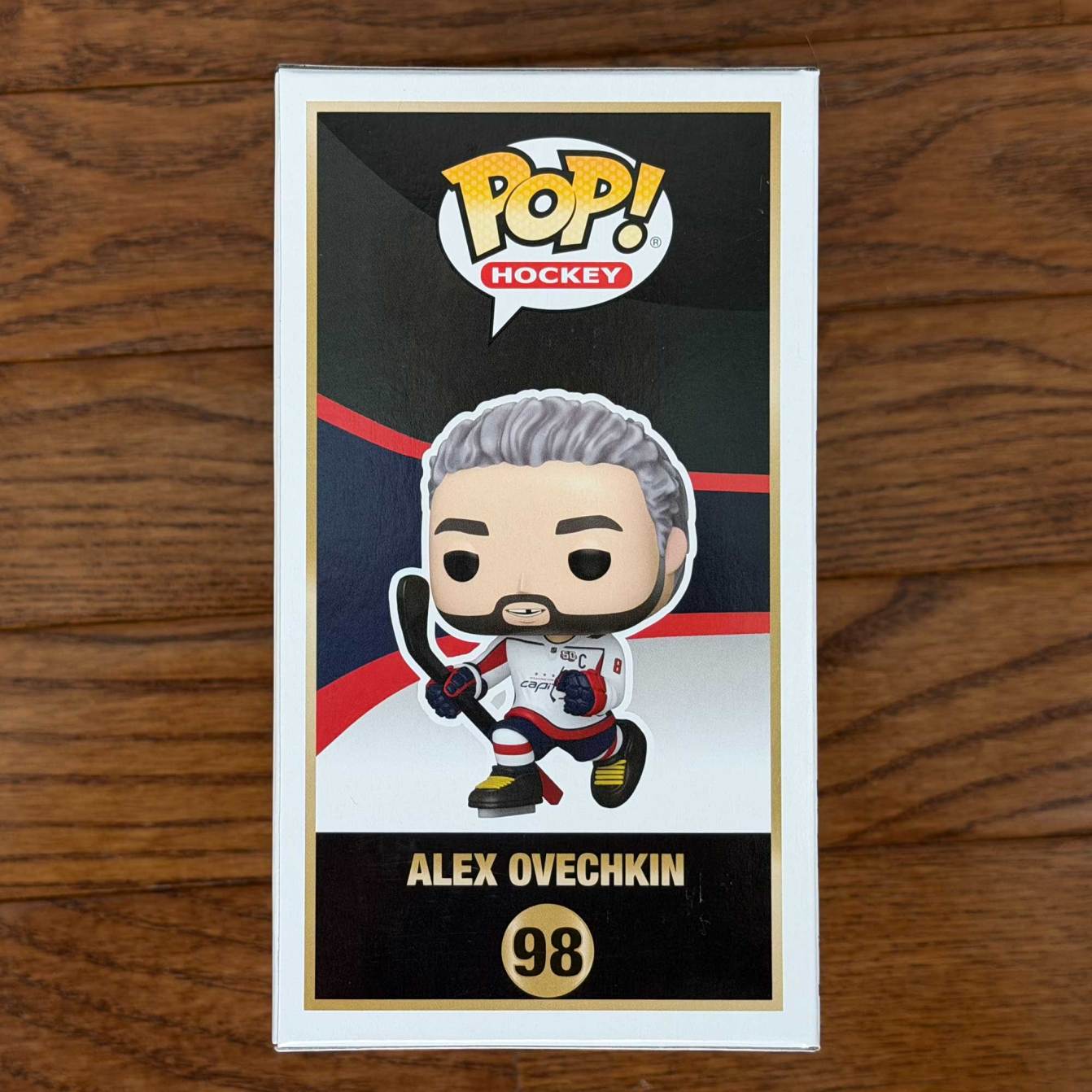 Alex Ovechkin NHL goals record Funko Pop! side pic