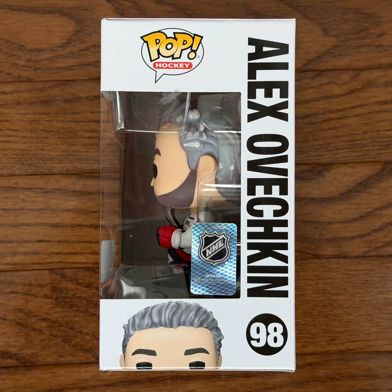 Alex Ovechkin NHL goals record Funko Pop! side pic