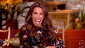 Alyssa Farah Griffin announces her pregnancy on "The View" (Credit: ABC)