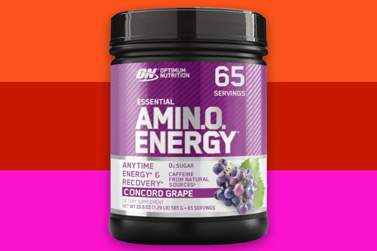 Optimum nutrition with Amino Energy pre-workout at 23% off