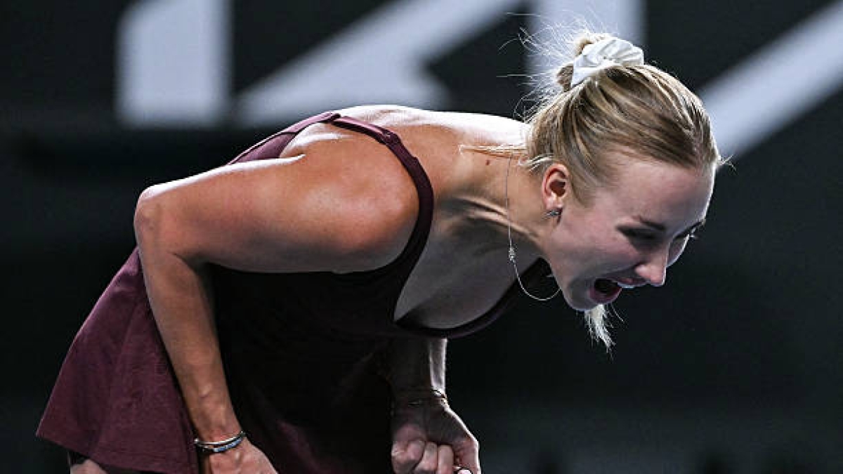 Anastasia Potapova, comeback at the Australian Open. Photo: gettyimages
