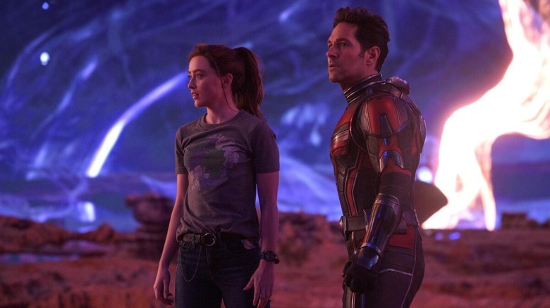 Cassie and Scott in the quantum realm in 