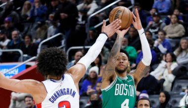 Brown misses potential game-winner as Pistons hold off Celtics for 104-103 win
