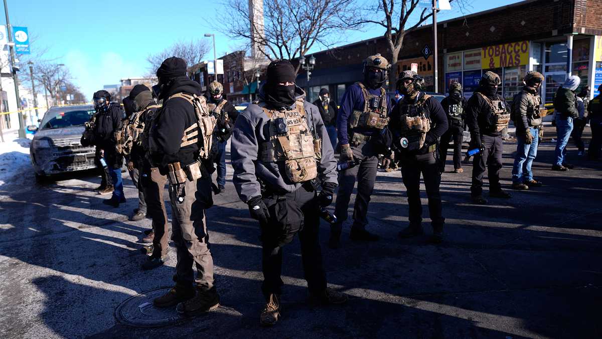 Man shot and killed by federal immigration officers in Minneapolis