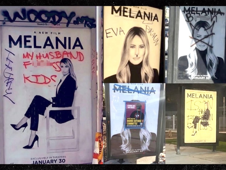 melania trump posters west hollywood no credit 1