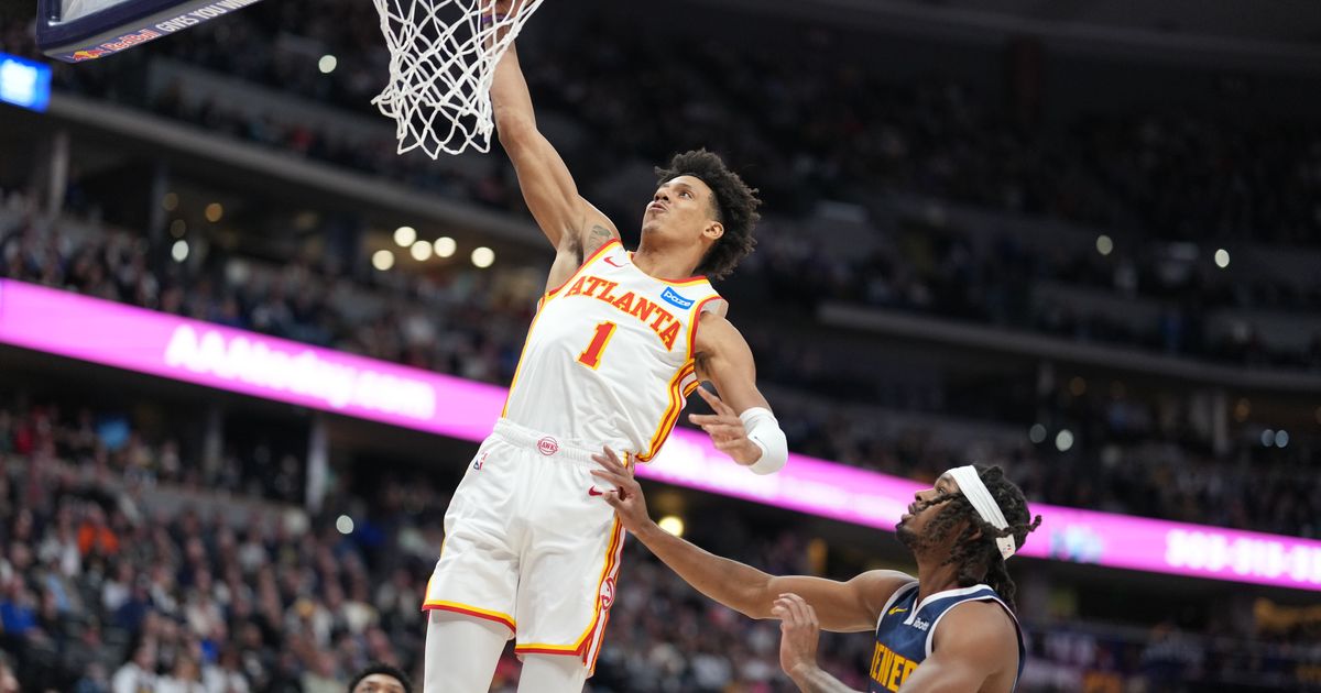 Dyson Daniels has a triple-double and Hawks use big fourth quarter to beat Nuggets 110-87 :: WRAL.com