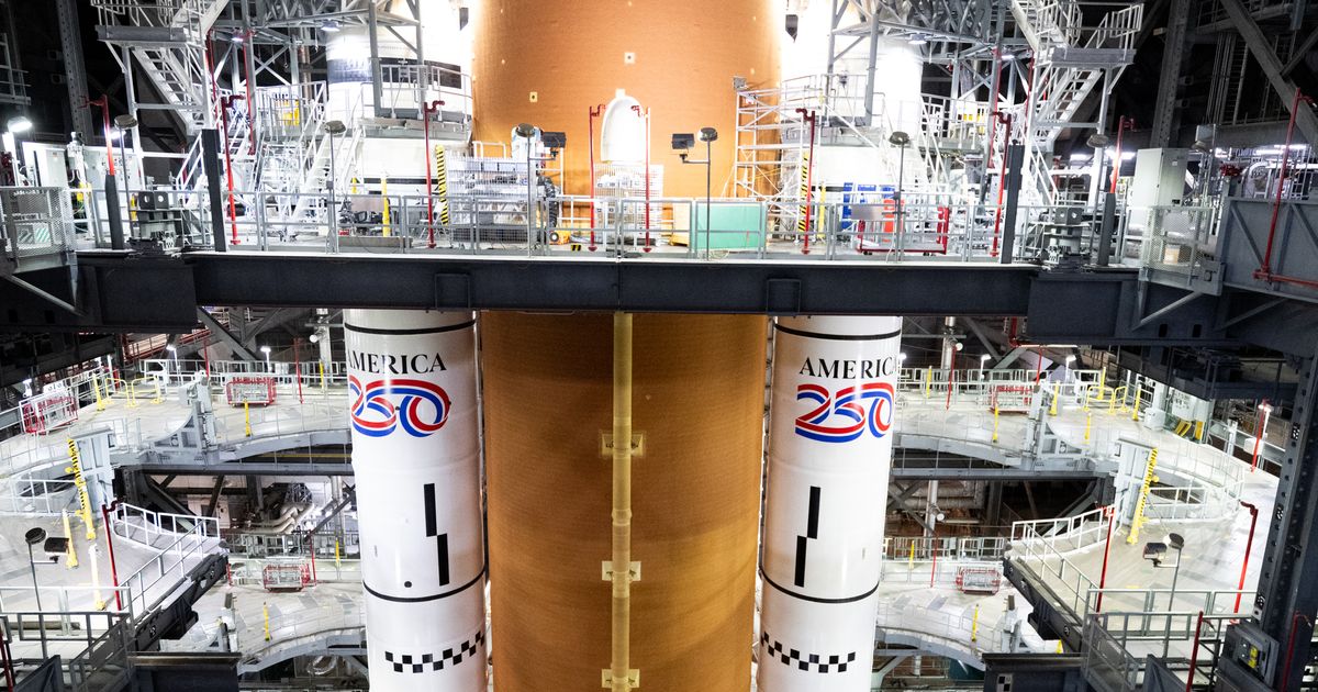 NASA prepares to rollout moon rocket ahead of Artemis II mission :: WRAL.com