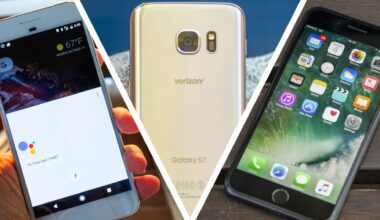 iPhone 7, Galaxy S7 Edge, and the very first Google Pixel — these are the phones we were using in 2016