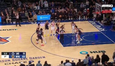 Towns bounces back with strong game as the Knicks beat the Clippers 123-111 to snap a 4-game skid