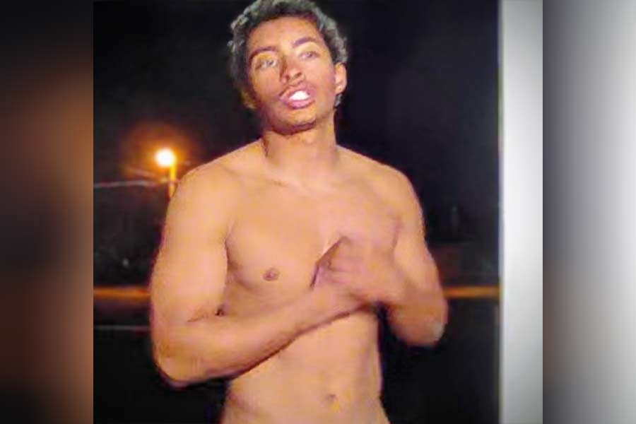 Brian Berrios, 18, of Rigby was arrested after being found naked on a Rigby doorstep. | Courtesy Trace Barney